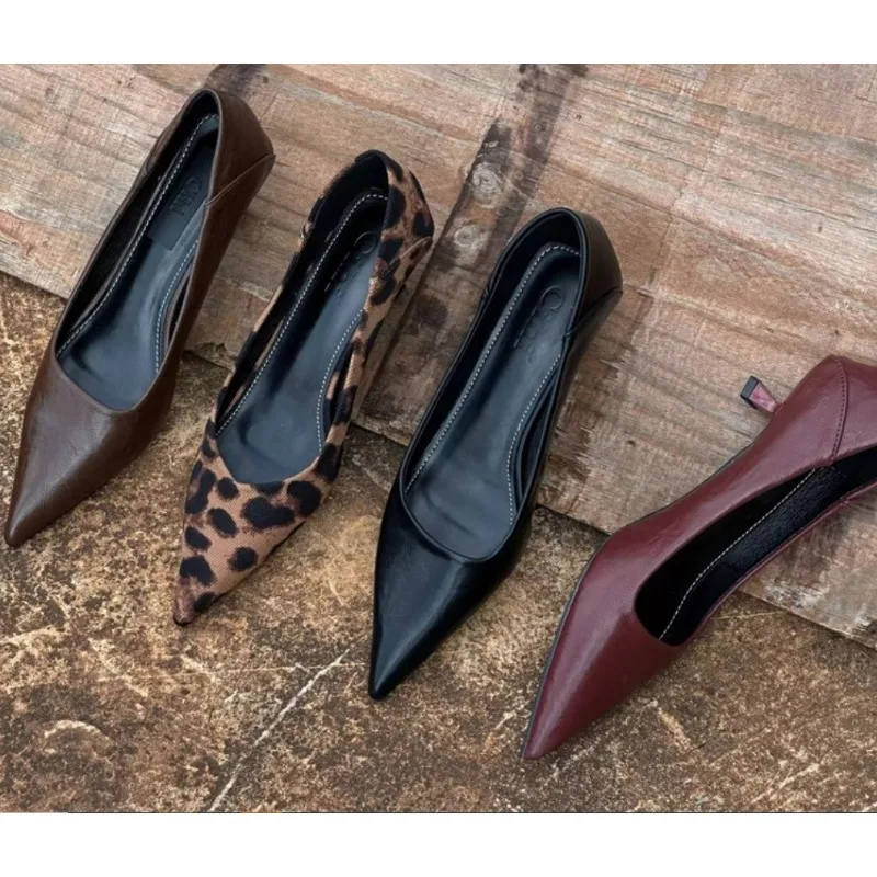 Women'S Shoes Quality - Escarpins sexy bordeaux et nude pour