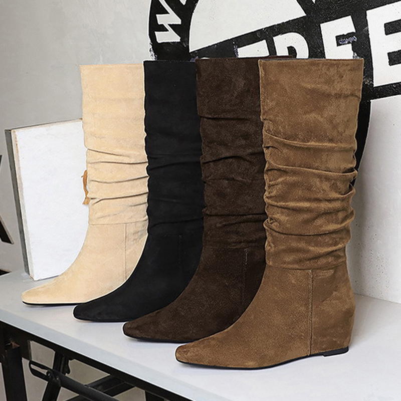 BIGTREE nouveau automne hiver  - Knee High Boots Women avis et prix